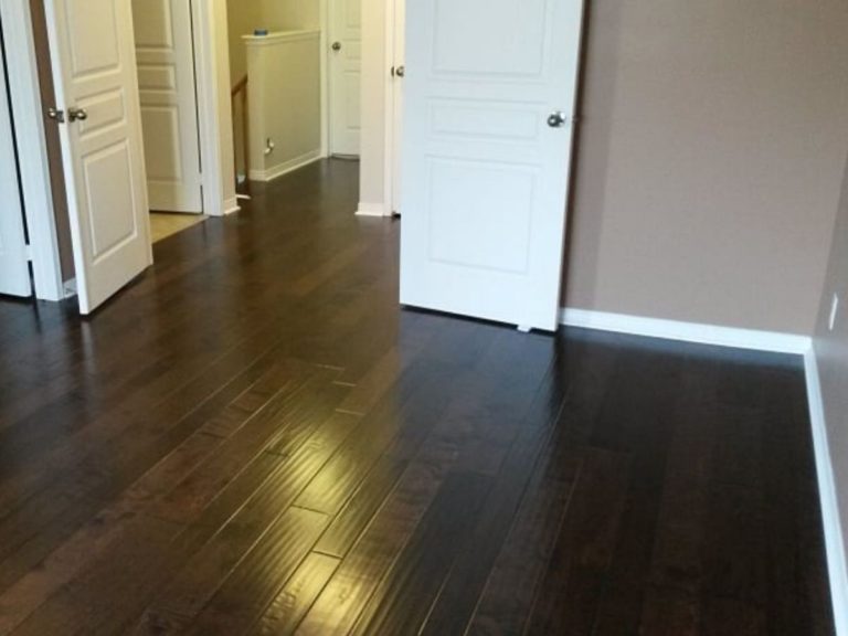 house reno hardwood floor multi width espresso oakville adept services